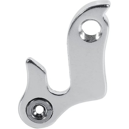 Vaihteistonvaihtaja, Alumiiniseos Takavaihtajan Ripustuskoukku Irrotettava Adapteri 5kpl Hopea