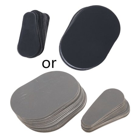 80 stk. Lisse bon pads ben hud hårfjerningssett eksfolierende