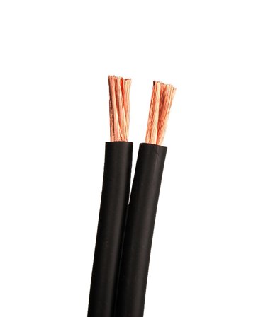 SUPRA 2000000493 Høyttaler 0,127 mm, syrefrie kobberkomponenter 2x4.0, svart, 100 m, Stikkontakter & kabler