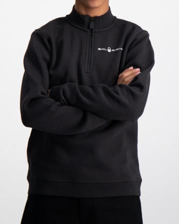 Sail Racing JR RACE HEAVY T-NECK Schwarz Pullover Jungen - Kidsbrandstore