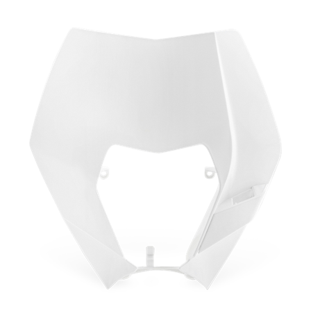 Tabella Portanumero Acerbis Enduro Bianco - KTM 200 EXC 2008-2013