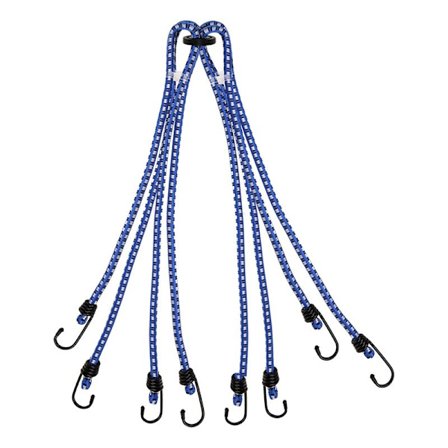 Bungee ledning 8 ben 8mm - 8x40cm