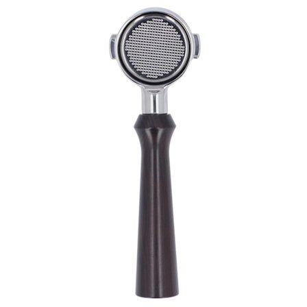 51 mm pohjaton portafilter 2 korvaa ruostumattomasta teräksestä kahvan Delonghi ECO310 F -tyypille Dalbergia Melanoxylon