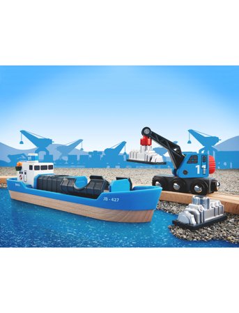 BRIO Brio 33534 Containerskib - Multi/patterned - ONE SIZE