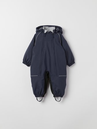 Polarn O. Pyret - Waterproof, lined puddle suit - 92 - Childrenswear - blue