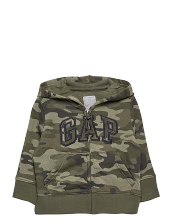 Toddler Gap Logo Hoodie Sweatshirt Hoodie Trøje Grøn GAP