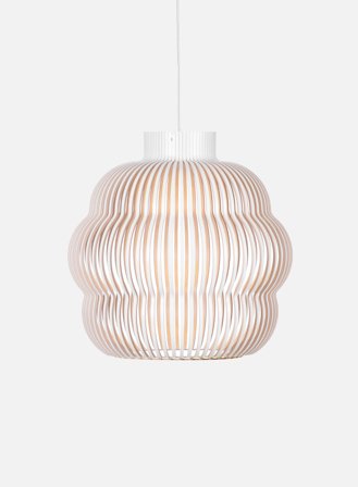 Kumulo taklampe Ø55 - hvit