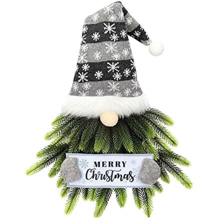 Julkrans, Julkrans för Ytterdörr God Jul Hängande Skylt för Hem Fönster Vägg Inomhus Utomhus Dekor