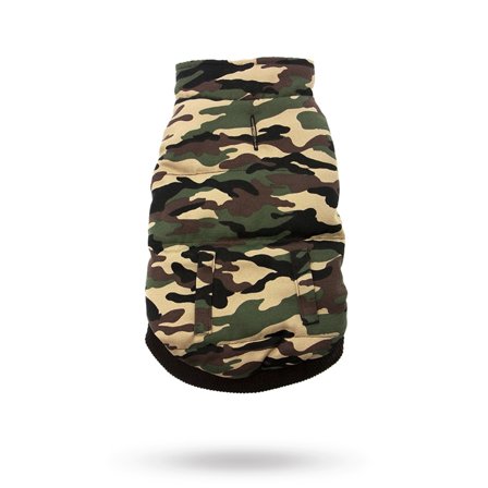 Urban Pup - Forest Camouflage Bodywarmer - Hundjacka - Varma hundjackor & täcken från Doggie.se