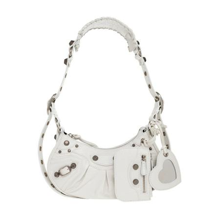 Balenciaga, Cross Body Bags Wit, Dames, Maat:ONE Size