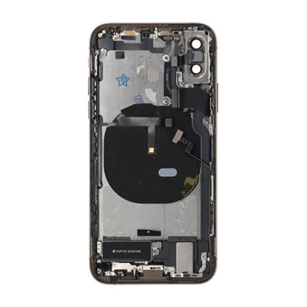 iPhone XS Baksida med Komplett Ram - Guld Gold