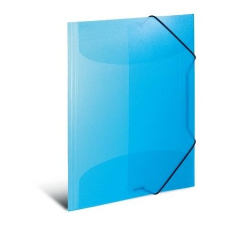 Herma Elasticated folder A3 PP light blue