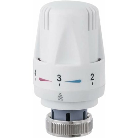 Termostatisk radiatorventil, M30 x 1.5 Termostat hode Radiatorventil Termostatventil Erstatningshode Radiatorventil for hjemmekontor