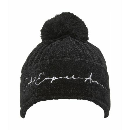 Emporio Armani Ea7, Beanie Zwart, Dames, Maat:M
