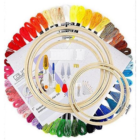Broderi Startsæt Korssting Værktøjssæt Til Begyndere