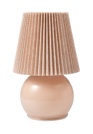 Åhléns Home Bärbar lampa med timer CHLOE Belysning Rosa ONESIZE