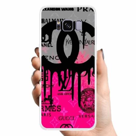 Samsung Galaxy S8 Tpu Mobilskal Cc Pink