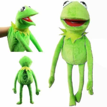 23" Kermit The Frog Käsinukke Pehmeä Pehmolelu Lelukid Joululahja-1 A [DB]"