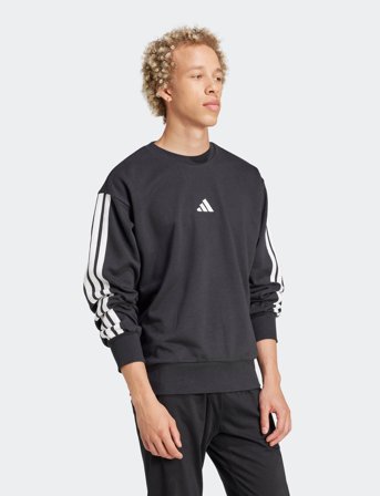 adidas Sportswear M 3S Ft Swt - Black - S