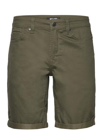 Onsply Life Reg Twill 4451 Shorts Jeansshorts Denimshorts Grønn ONLY & SONS*Betinget Tilbud