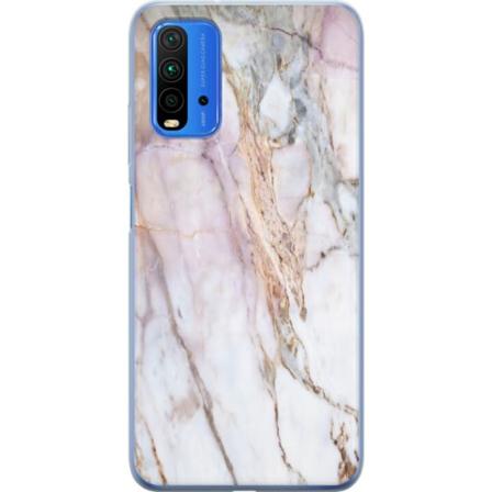 Xiaomi Redmi 9T Gjennomsiktig deksel Marmor