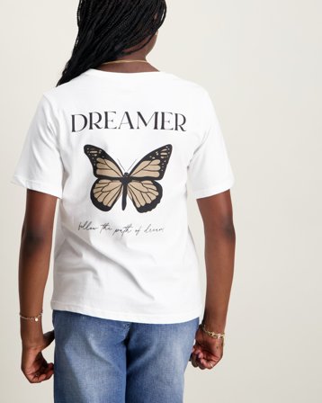 Sofie Schnoor ZenaSY T-shirt Vit T-shirts Tjej - Kids Brand Store