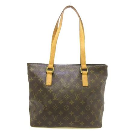 Louis Vuitton Vintage Pre-owned Cabas Piano Monogram Tote Tas , Bruin , Dames , Maat: ONE Size Vintage Tassen