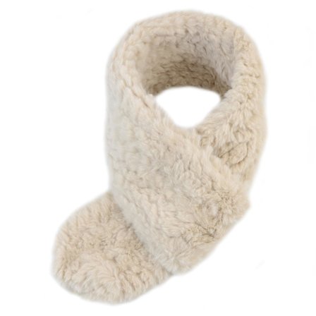 Vinter Skjerf for Barn, Fargerik Fuzzy Halsvarmer med Vindtett Design, Mykt Varmt Ski Skjerf for Jenter Utendørs Aktiviteter og Kaldt Vær