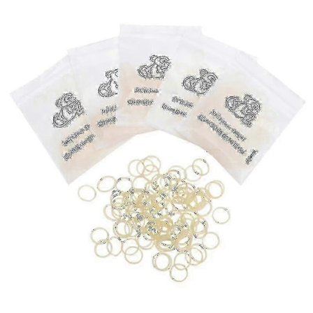 500 stk. Dental Elastikker Ortodontiske Mellemrums Elastikker Tandbøjler Elastikbånd Dele Høj Kvalitet