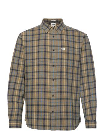 1 Pocket Shirt Skjorta Casual Multi/mönstrad Wrangler