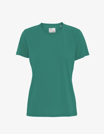 Women Light Organic Tee - Pine Green - XS