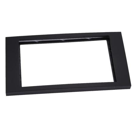 2 Din Bilstereo Radio Fascia Panel Dash Monteringssett Trimsett Kompatibel Kompatibel Focus C S Max Fusion Transit Fiesta Iii