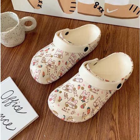 Superbekväma skumgummisliders för kvinnor med tjock sula och kudde