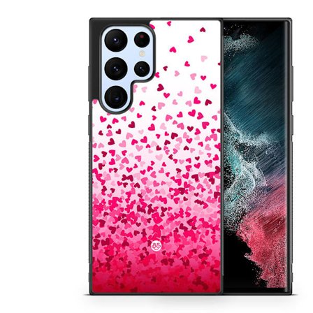Bjornberry Skal Samsung Galaxy S22 Ultra 5G-Hjärtkonfetti