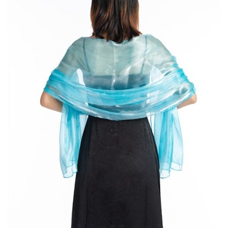 Aftenkjoler Sjal Lady Cape Wraps LAKE BLUE LAKE BLUE