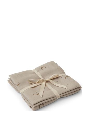 Muslin Cloths 2-Pack Baby & Maternity Baby Sleep Muslins Muslin Cloths Harmaa That's Mine