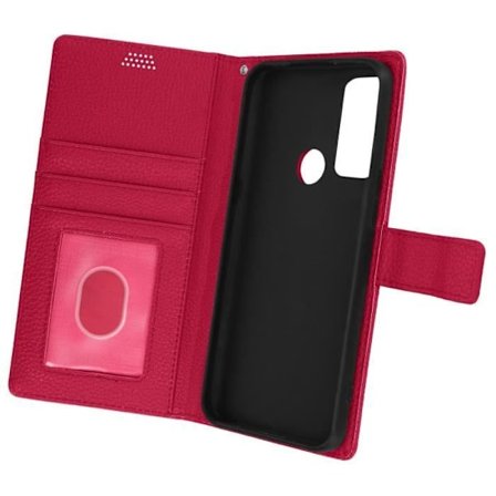 TCL 20R 5G etui - AVIZAR - Video Stand Wallet - Pink