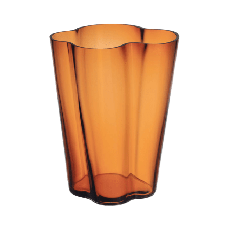 Iittala Aalto vas 270mm koppar Dekoration Guld