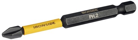 Ironside 201251 Voimakärki 75 mm, Phillips, 2 kpl pakkaus PH2, Koneiden tarvikkeet & käyttöosat