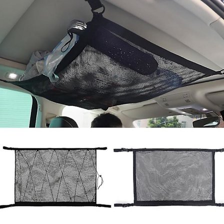 Rl Bil Tak Oppbevaring Nett Bil Tak Oppbevaring Mesh Bag Interiør Last Universal Netbag Justerbar