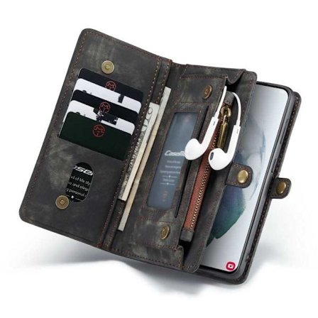 Samsung S21 Ultra -lompakkokotelo, monipaikkainen 13-tasku