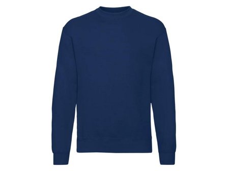 FRUIT OF THE LOOM Sweatshirt FRUIT 62202 mörkblå L - Lyreco - Arbetskläder - Arbetströjor - Sweatshirts och koftor