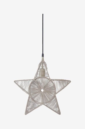 PR Home - Valotähti Regina 40 cm - Beige - Valotähdet - - Homeroom
