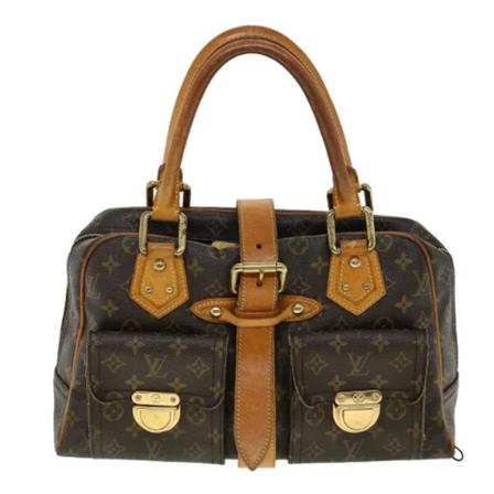 Louis Vuitton Vintage Pre-owned Canvas handbags Brun, Dame Vintage Tasker, Størrelse: ONE Size