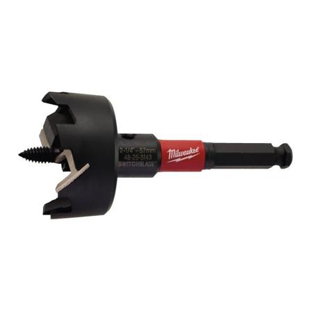 Milwaukee Switchblade Selfeed Træbor 7/16" Hex-beslag Ø57 mm, Maskintilbehør & forbrugsvarer
