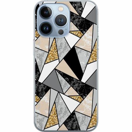 Apple Iphone 14 Pro Genomskinligt Skal Marble Print