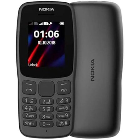Nokia 106 - Dual Sim - Sort