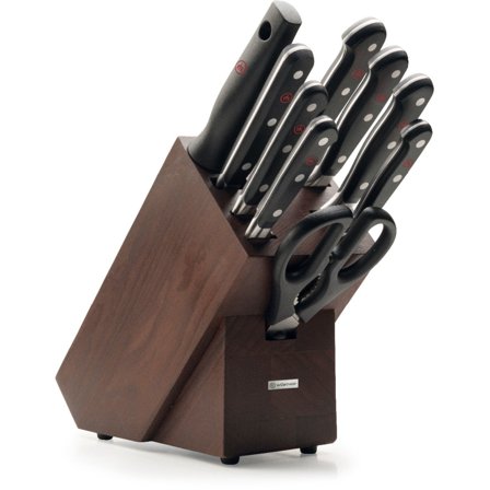 Wüsthof Classic knivblok 9 knive ask - Brun | KitchenOne