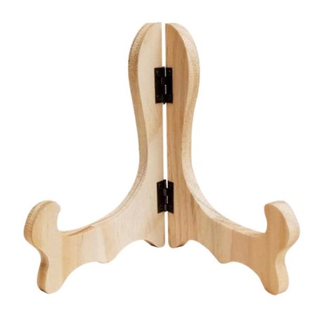 Visningsstativ Buet Design Håndlaget Foldbar Treeasel Plate Te Kakefat Visningsstativ Hjemmedekor For Cafe