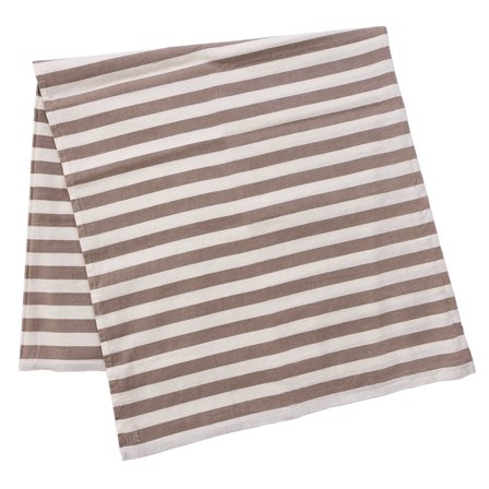 Ernst Bred rand bordsduk 145x300 cm, mullvad/vit | Inredning > Textil > Duk | Bagaren och Kocken